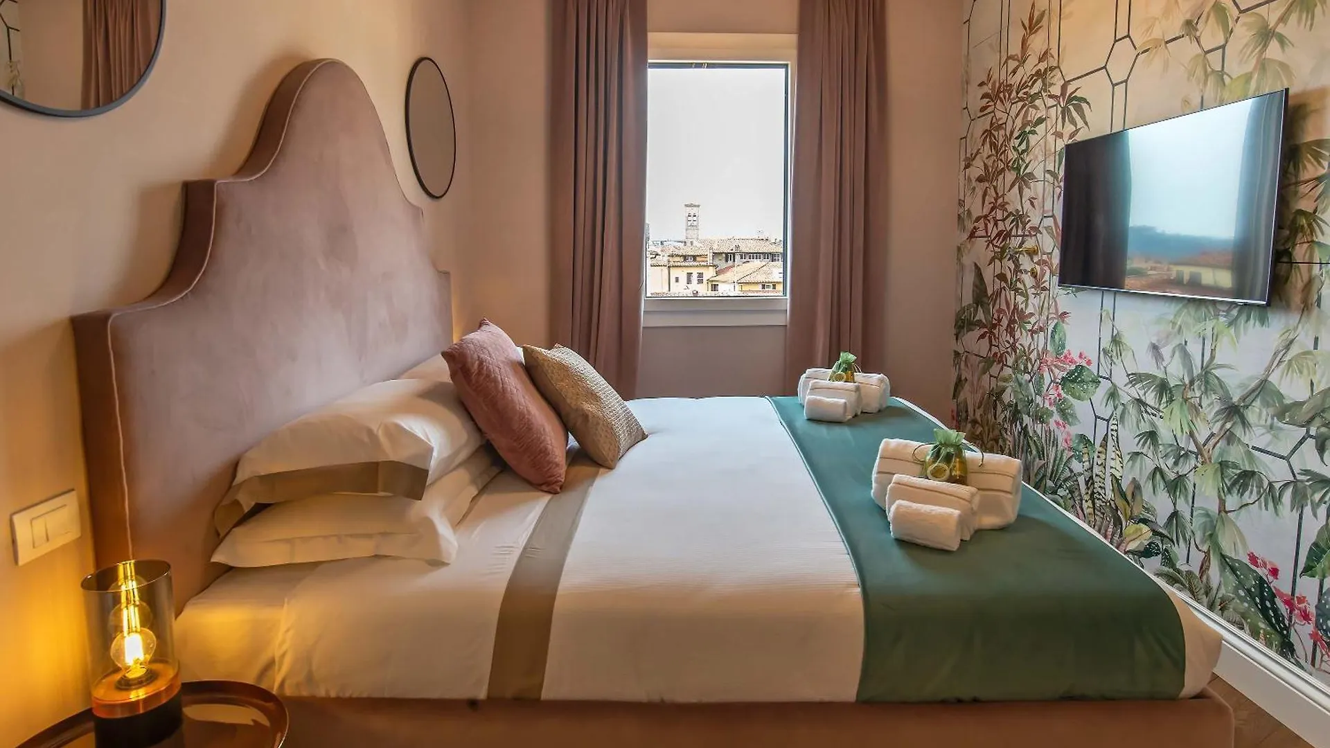 Acciaiuoli Penthouse Florence Terrace View
